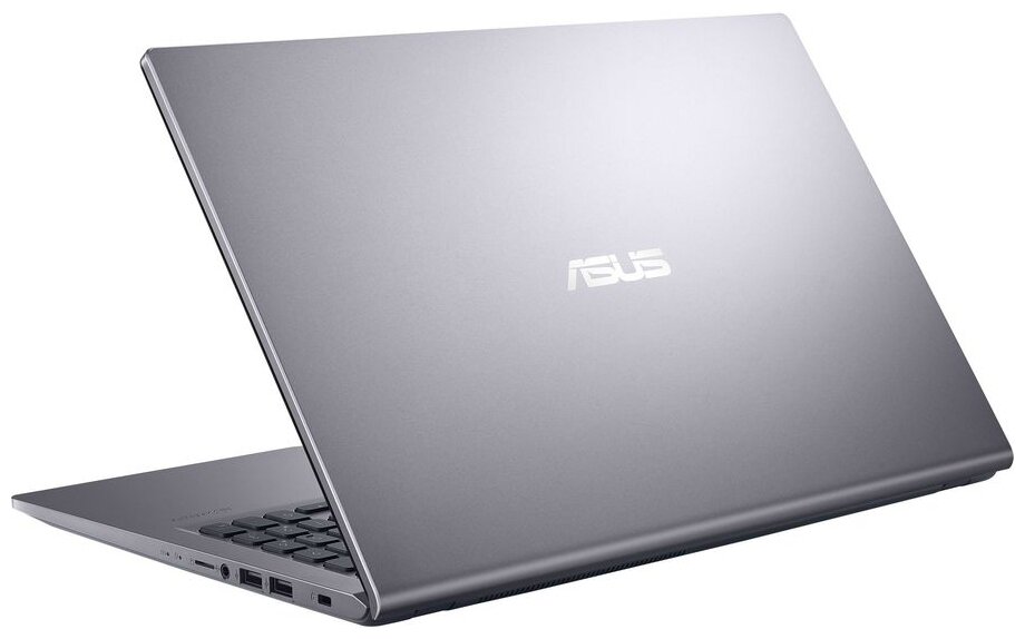 Ноутбук Asus A516JA-BQ1918 Core i7 1065G7 16Gb SSD512Gb Intel Iris Plus graphics 156 IPS FHD 1920x1080 noOS grey WiFi BT Cam