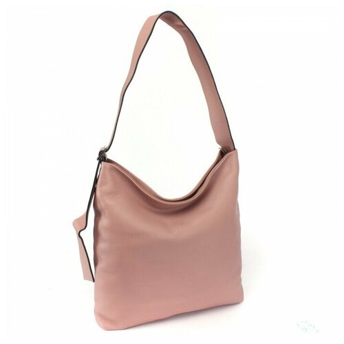 фото Сумка женская натуральная кожа gu 1002-3330, 1отд+евро/карм, плечевой ремень, розовый 238017 аделия