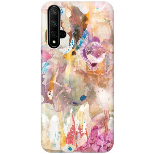 фото Re:pa накладка transparent для honor 20 / huawei nova 5t с принтом "радость весны"