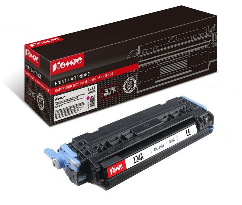 Картридж лазерный Комус 124A Q6003A пур. для HPCM1015mfp/CM1017mfp
