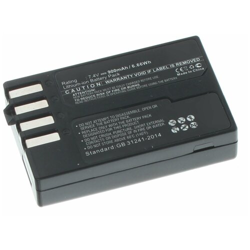 Аккумулятор iBatt iB-B1-F402 900mAh для Pentax D-Li109, аккумулятор d li109