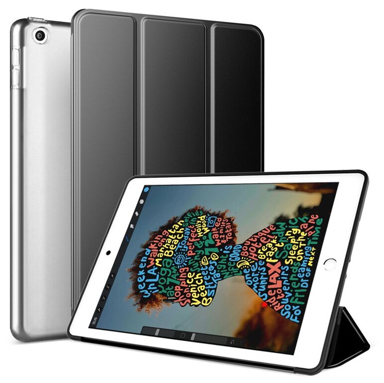 Ультра-тонкий чехол-обложка MyPads для Apple iPad Pro 12.9 2020/ 2021 (MHNF3 /K3 /Q3) (MHR83 /43 /E3) (MXFA2 MY2J2 MXAU2) с дизайном Smart Case ч.