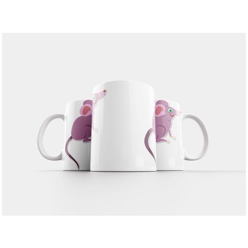 фото Кружка "графический, мультфильм, мышь" 320 мл lotsprints