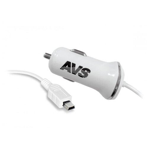 Автомобильное зарядное устройство с mini USB AVS CMN-213 (1,2А)