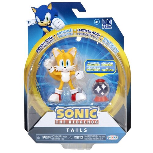 Игровые наборы и фигурки: Активная Фигурка ежик Соник с аксессуаром - Sonic The Hedgehog, Jakks Pacific