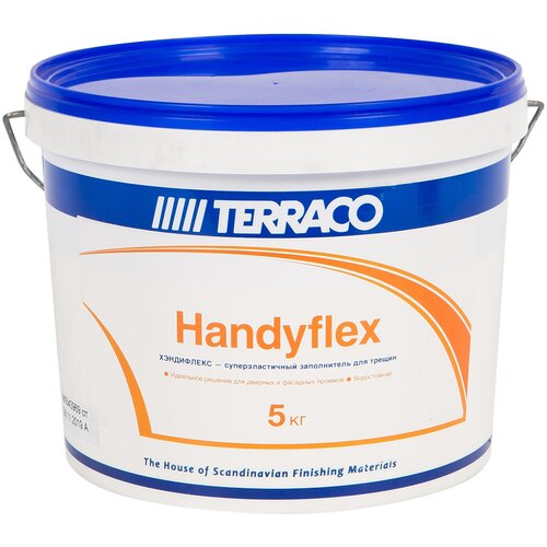 Terraco Handyflex/Террако хэндифлекс 2100 эластичный заполнитель для трещин 5кг