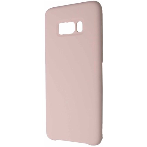 фото Чехол- накладка для samsung g955h s8 plus silicone case nl op светло- розовый