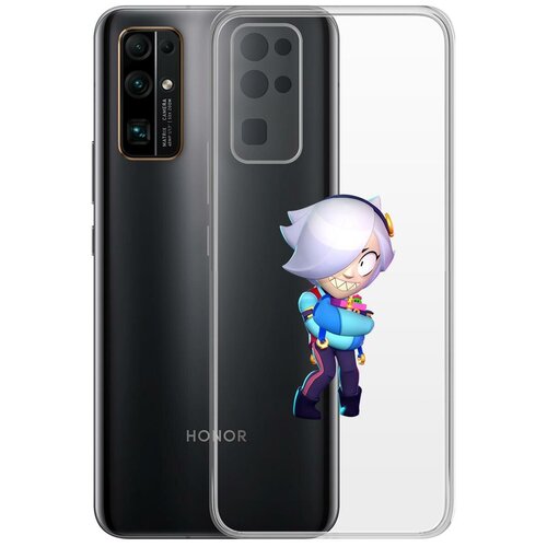 фото Чехол-накладка clear case brawl stars-колетт для honor 30 krutoff group