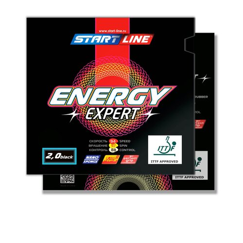 фото Накладки start line energy expert 2.0 (чёрная)