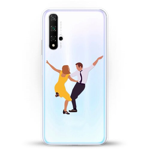 фото Силиконовый чехол миа и себастьян на huawei nova 5t andy & paul