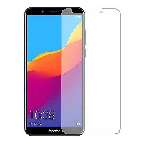 Honor 7C защитный экран Гидрогель Прозрачный (Силикон) 1 штука honor 8a prime защитный экран гидрогель прозрачный силикон 1 штука