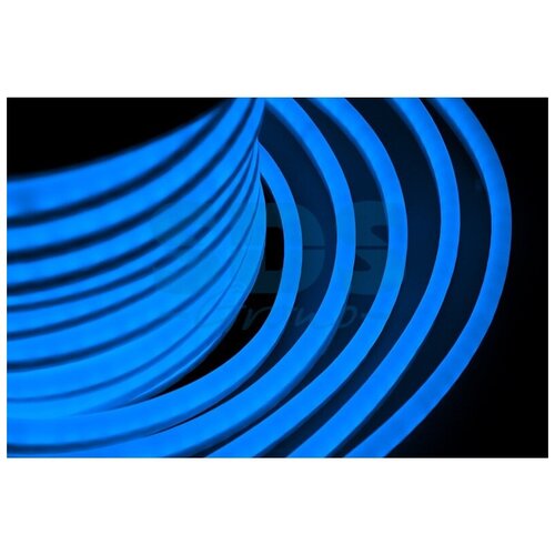 фото Гибкий неон neon-night 131-023 led - синий оболочка синяя бухта 50м, катушка