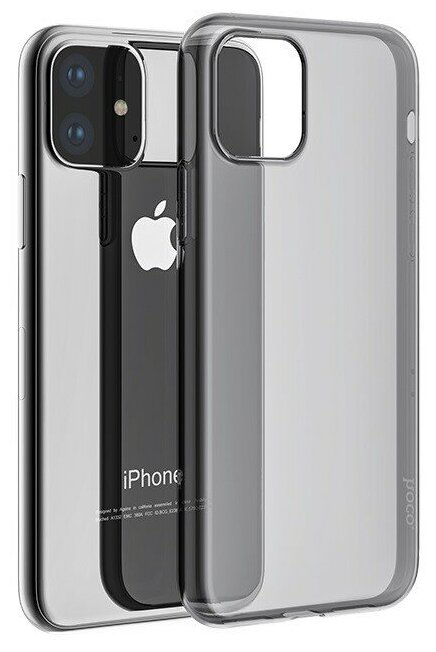 Чехол силиконовый для IPhone 11, Light series TPU, HOCO, черный