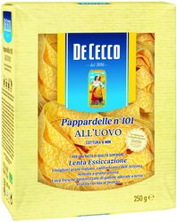 De Cecco Макароны Pappardelle n° 101 all'uovo, 250 г