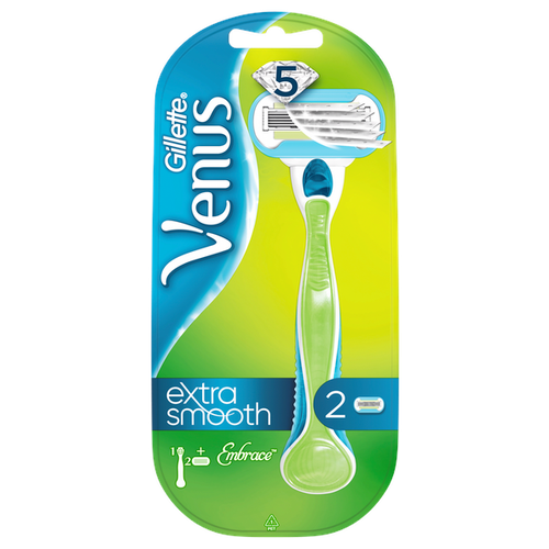 ProcterGamble Женская бритва Gillette Venus Extra Smooth Embrace + 2 кассеты