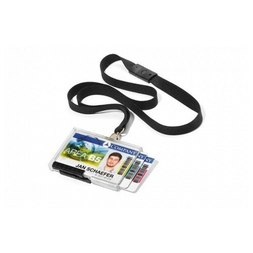 фото Держатель для пропусков "pushbox trio", на 3 карты durable