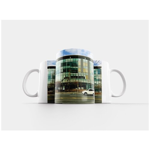 фото Кружка "небо, здание, автомобильный" 320 мл lotsprints