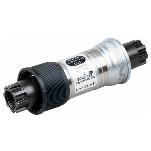 Каретка Shimano BB-ES51 73/121 mm каретка shimano es25 73 121 без болтов