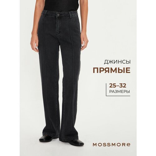 фото Джинсы широкие mossmore, размер 28, grey
