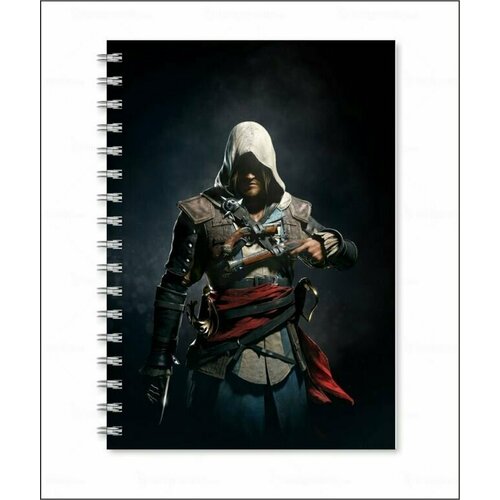 Тетрадь Ассасин Крид, Assassin s Creed №1 подвеска кулон круглый assassin s creed ассасинс крид черный с красным с черепом