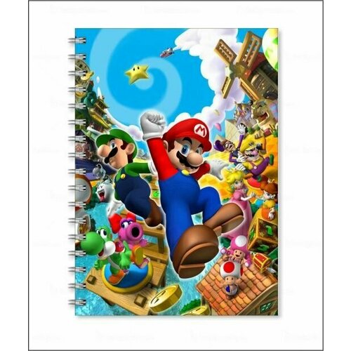 Тетрадь Марио/ Mario №9