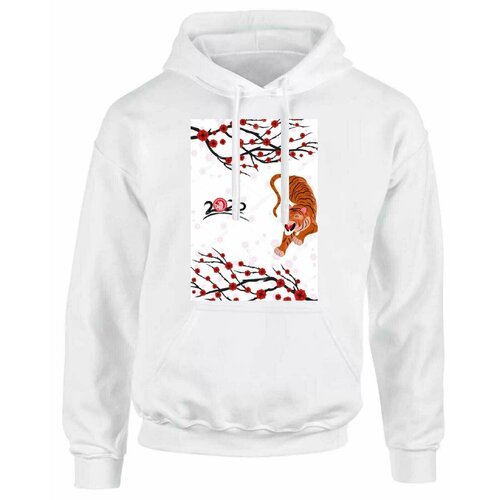 фото Худи goodbrelok, размер 50, белый