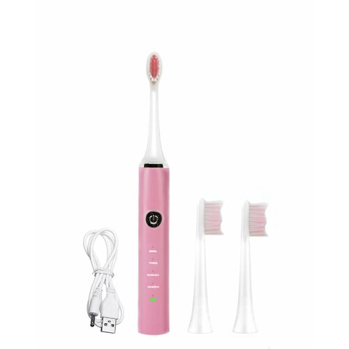 Умная электрическая зубная щетка розовая 54000₽