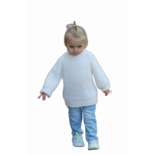 Свитер, размер 86, белый