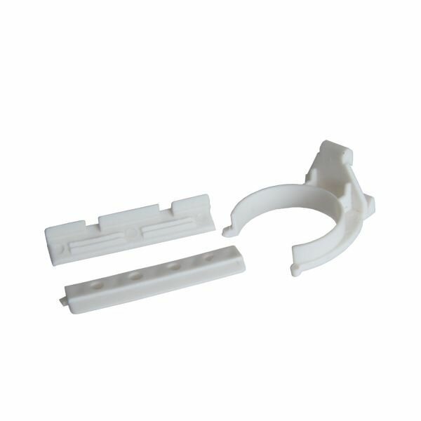 фото Клипса под ДСП белая (для кух. опоры), 10шт