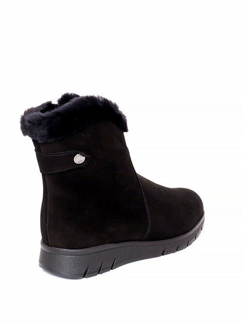 Ботинки  Aaltonen 32539-2511-181-91, зимние, натуральная замша, размер 37, черный