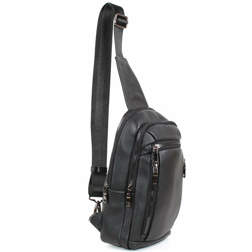 фото Сумка слинг медведково, черный