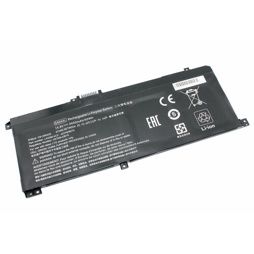 Аккумуляторная батарея для ноутбука HP Envy X360 15-DR (SA04XL) 14.8V 3400mAH OEM аккумуляторная батарея для ноутбука hp envy x360 15 dr sa04xl 14 8v 3400mah oem