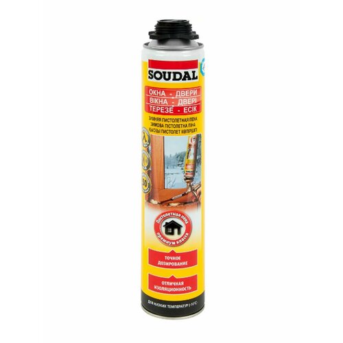 Пена SOUDAL профессиональная 750мл пена монтажная soudal 45 12 750 мл soudal