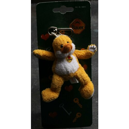 Мягкая игрушка брелок утка BAUER 12 см 449₽