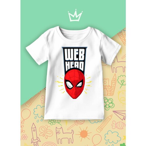 фото Футболка каждому своё, размер 134, белый