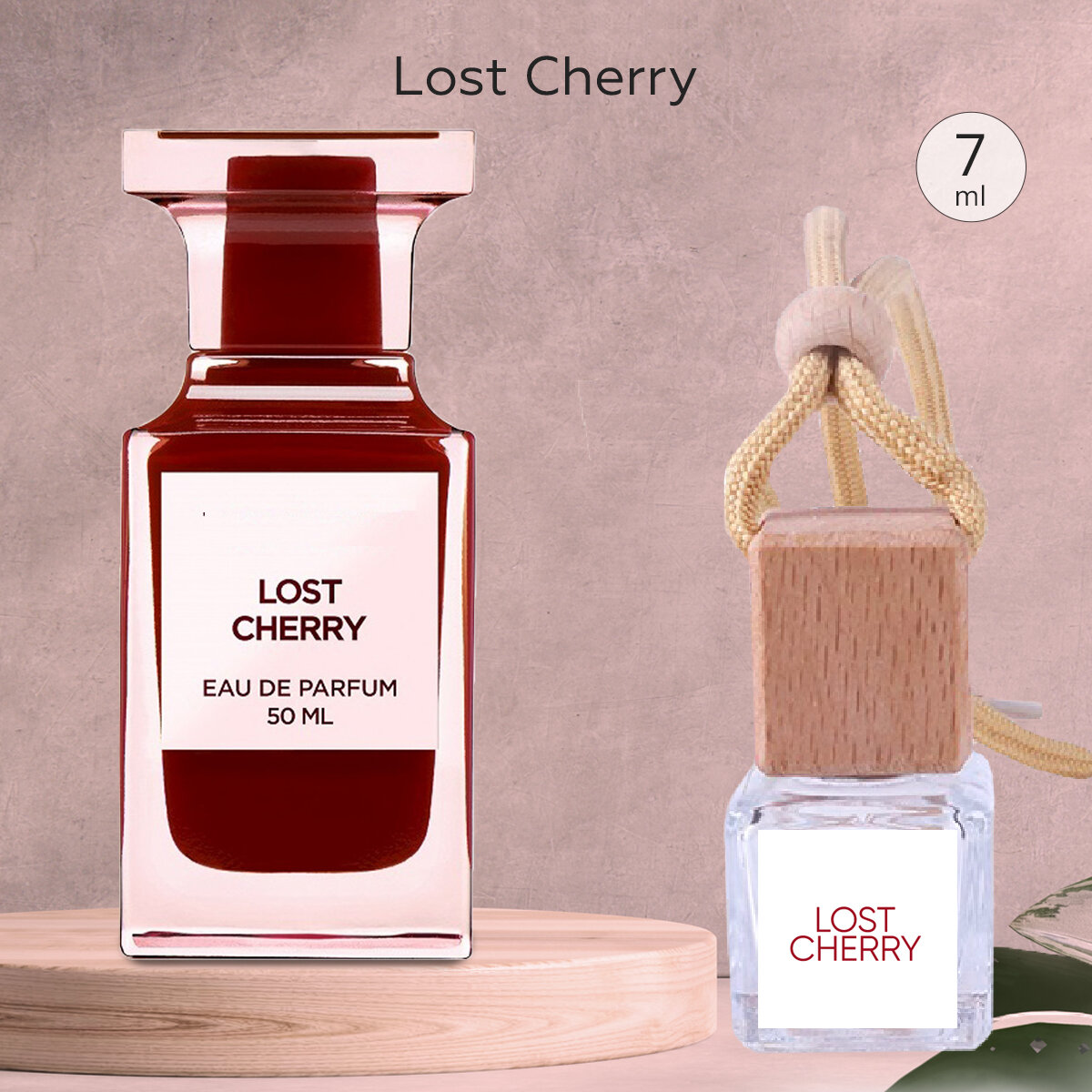 Gratus Parfum Lost Cherry Автопарфюм 7 мл / Ароматизатор для автомобиля и дома