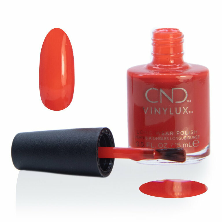 Недельный лак для ногтей CND Vinylux 398 Poppy Fields, 15 мл