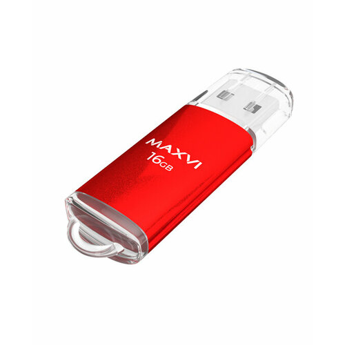 USB Flash Maxvi MP, 64 Гб, красный, [FD64GBUSB20C10MP]