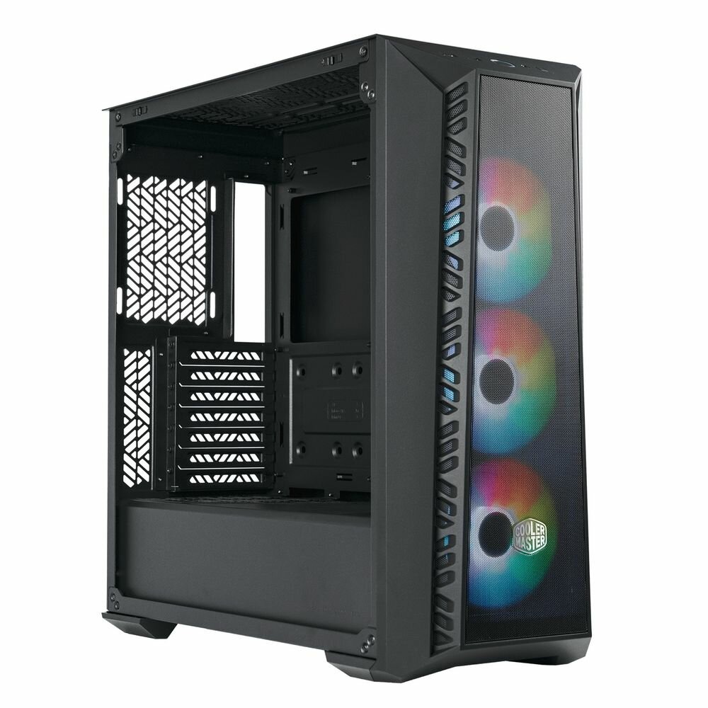 Корпус Cooler Master MasterBox 520 Mesh BO Edition MB520-KGNN-S00 USB3.0x1, USB-Cx1, Audio, ARGB fan x3, front Mesh panel MB520-KGNN-SNO Black Out Edition, USB3.0x1, USB-Cx1, Audio, ARGB fan x3, front Mesh panel — фото 1