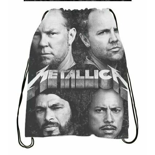 Сумка-мешок для обуви Metallica, Металлика №8 сумка для обуви coolpodarok metallica 3