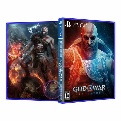 Эксклюзивная обложка для игры God of War Ragnarök №1 (PS4) эксклюзивная обложка для игры riders republic 1 ps4