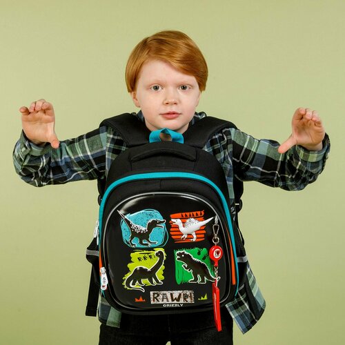 Ранец школьный формованный с анатомической спинкой, на ножках, для мальчика