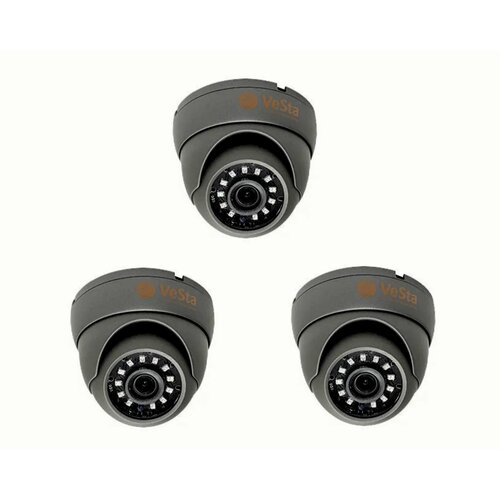 VeSta VC-G441 Антивандальная цифровая камера IP 4 Мп M106 f36 Титан IR 12 вольт 1310000₽