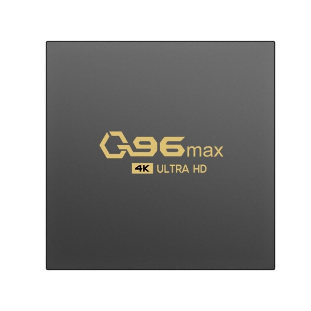 Смарт ТВ приставка Q96 Max 2/16GB Amlogic S905 Android 100 Wi-Fi 24GHz Smart TV Box 4K UHD Андроид ТВ бокс Медиаплеер