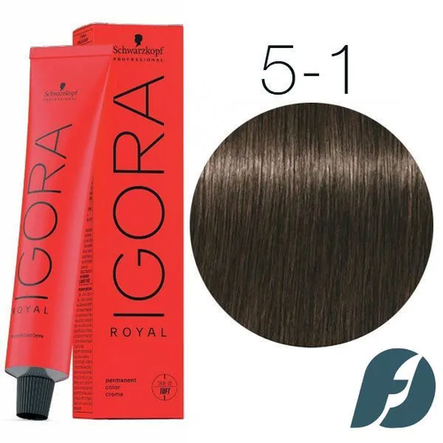 Schwarzkopf Professional Igora Royal Крем-краска для волос 5-1, 60 мл