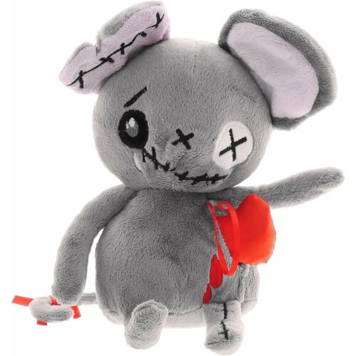 фото Мягкая игрушка magic bear toys мышь живое сердце 20 см.
