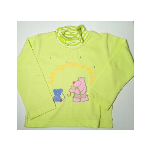 фото Толстовка омельницкий е. н., размер 28/92-98, зеленый