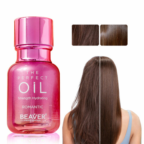 Масло для волос Beaver парфюмированное для эластичности и защиты волос, 50 мл.