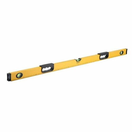 Уровень алюминиевый магнитный эргономичные ручки 3 глазка 1200 мм 2290₽