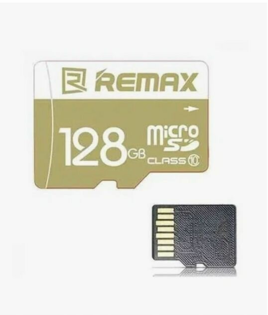 Карта памяти объемом128 ГБ с SD адаптером / microSD для различных устройств: ноутбуков, планшетов, смартфонов, видеорегистраторов, автомагнитол, фотоаппаратов / Внешний флеш накопитель — фото 1